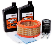 generac-Oil-Maintenance-kit Generator One's knowledgeable team changes oil & filters as part of preventive maintenance